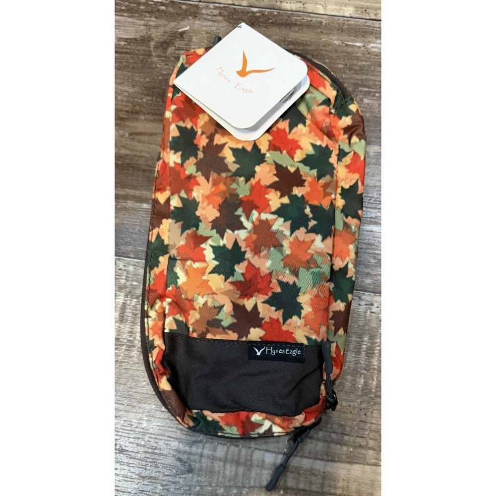 Hynes Eagle Autumn Leaves Sling Bag Crossbody Chest Pack Travel Daypack